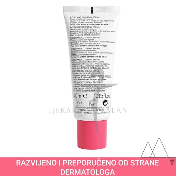 Uriage Roseliane CC krema SPF50+