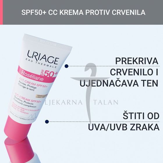 Uriage Roseliane CC krema SPF50+