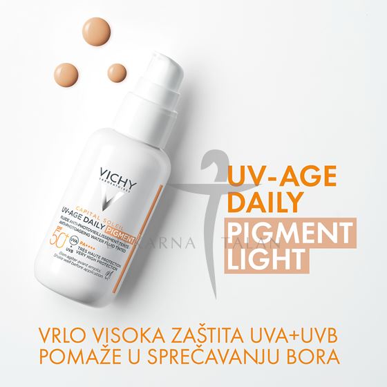 Vichy Capital Soleil UV-AGE DAILY TONIRANI vodeni fluid SPF50+
