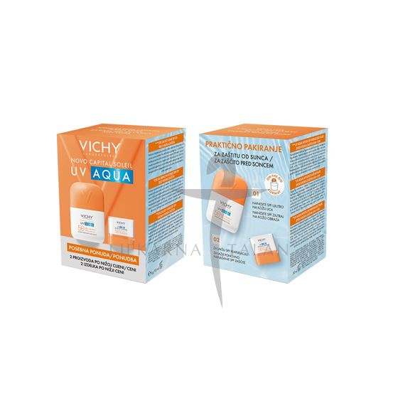Vichy Capital soleil UV AQUA PROMO PAKIRANJE (Fluid + Stik)