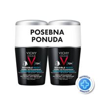 Vichy Deodorant Homme Invisible resist 72h DUOPACK (sivi)