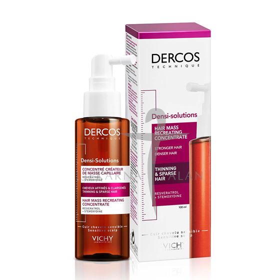 Vichy Dercos Densi-Solutions koncentrirana njega za tanku i rijetku kosu