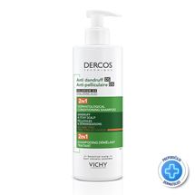 Vichy Dercos Šampon i regenerator protiv prhuti 2u1, 390 ml   