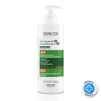 Vichy Dercos Šampon i regenerator protiv prhuti 2u1, 390 ml   