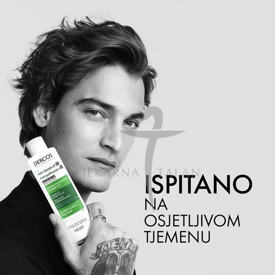 Vichy Dercos Šampon protiv prhuti DS za normalnu do masnu kosu, 200ml