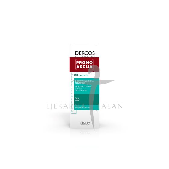 DERCOS Šampon za regulaciju sebuma *PROMO CIJENA*