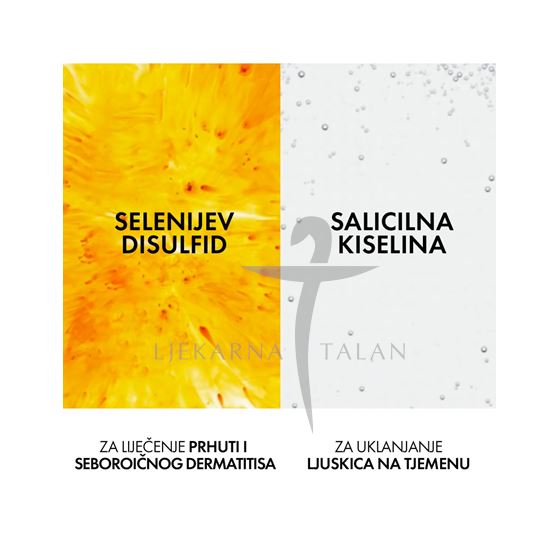 Vichy Dercos Šampon protiv prhuti DS za suhu kosu, 390ml REFILL