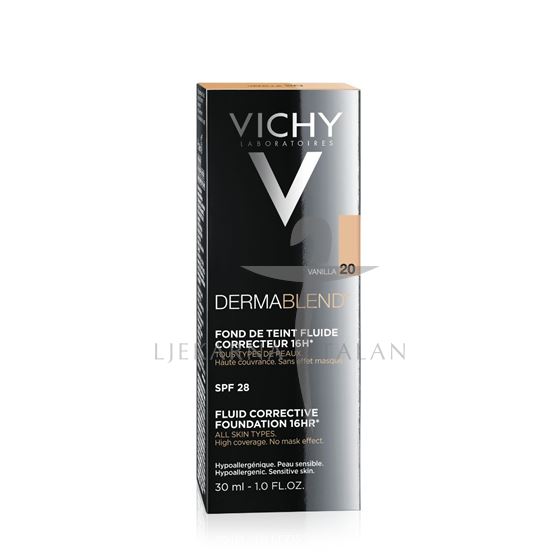 Vichy DERMABLEND (20) - Tekući korektivni puder, SPF28
