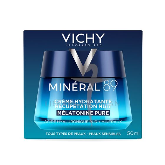 Vichy MINERAL 89 noćna krema za obnavljanje hidracije