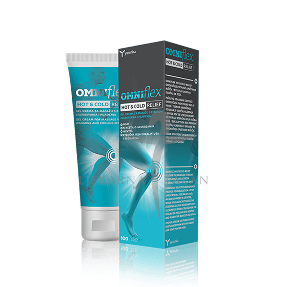 Yasenka OMNIflex FLEX VITAL + POKLON Omniflex HOT & COLD Relief gel krema