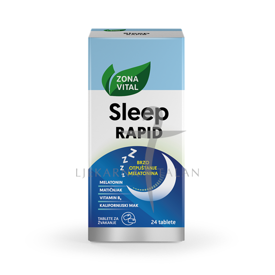  Sleep RAPID tablete za žvakanje