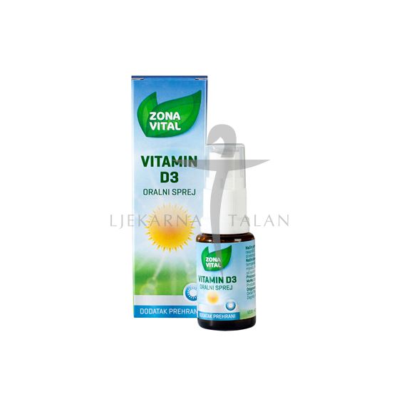  Vitamin D3 oralni sprej 