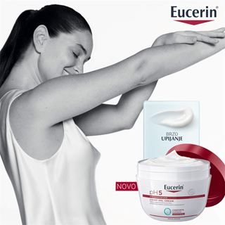 Eucerin - 100% UDOBNOST, 0% TRAGOVA - pH5 lagana gel krema za tijelo