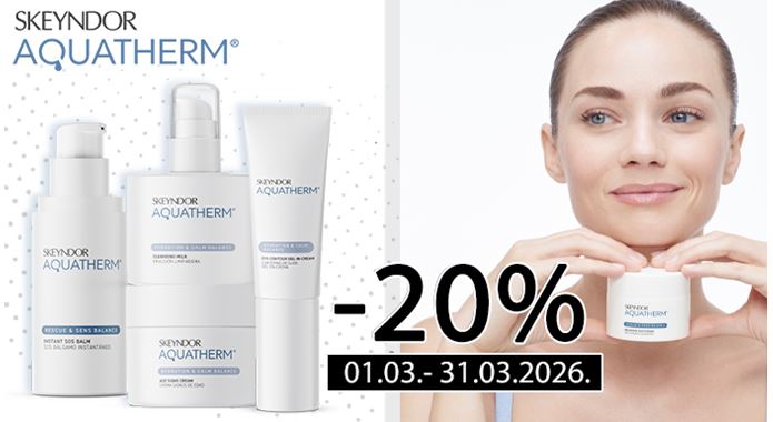 Skeyndor Aquatherm linija na 20% popusta!