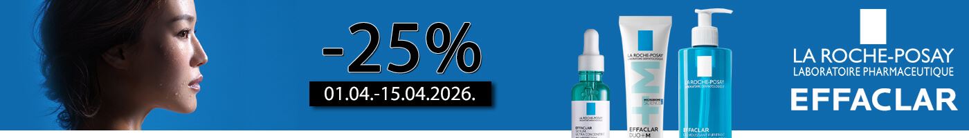 La Roche-Posay Effaclar linija na 25% popusta!