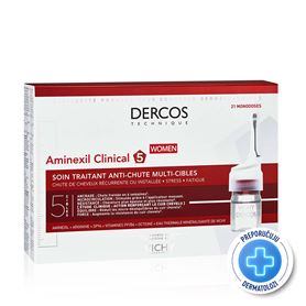  Dercos AMINEXIL CLINICAL 5 ampule protiv ispadanja kose za žene