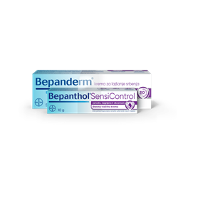 Bepanderm krema 50g + Bepanthol SensiControl 10g