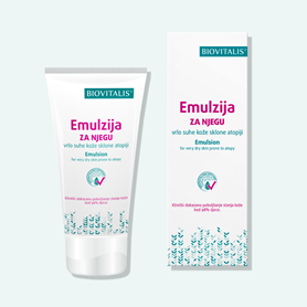  Emulzija za njegu vrlo suhe kože sklone atopiji 150ml