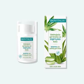  Umirujuća gel krema za osjetljivu kožu