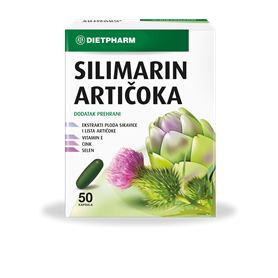  Silimarin Artičoka, 50 kapsula