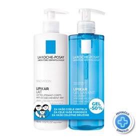 La Roche-Posay LIPIKAR mlijeko za tijelo + gel lavant PROMO PAKIRANJE