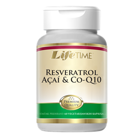  Resveratrol, Acai & CoQ10 kapsule, dodatak prehrani