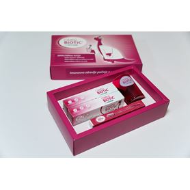 OMNi-BiOTiC iMMUND kutija s 2 x 30 pastila, čašom i četkicom za zube