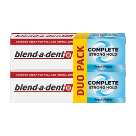  complete strong hold krema za učvršćivanje zubnih proteza - Fresh DUO PAKIRANJE