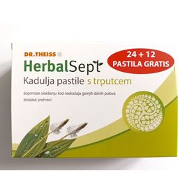 Herbalsept Kadulja pastile s trputcem PROMO