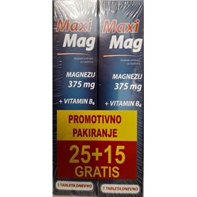 MaxiMag šumeće tablete promotivno pakiranje 25+15