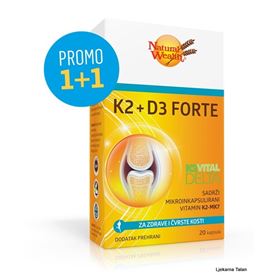  K2+D3 Forte kapsule 1+1 PROMO