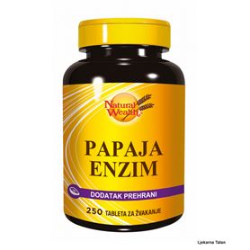  Papaja enzim, 250 tableta