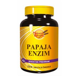  Papaja enzim, 250 tableta