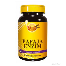  Papaja enzim, 100 tableta