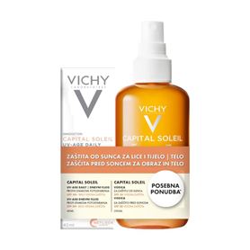  Capital Soleil UV-AGE DAILY fluid + Vodica SPF30 za naglašen ten PROMO PAKIRANJE