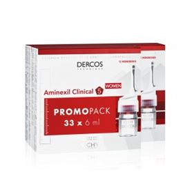  DERCOS Aminexil Clinical 5 - za žene - 33 ampule
