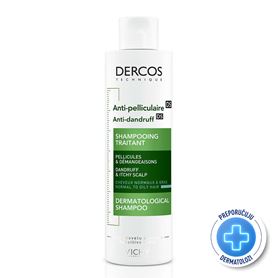  Dercos Šampon protiv prhuti DS za normalnu do masnu kosu, 200ml