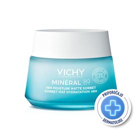  MINERAL 89 matte sorbet za hidraciju tijekom 48 sati